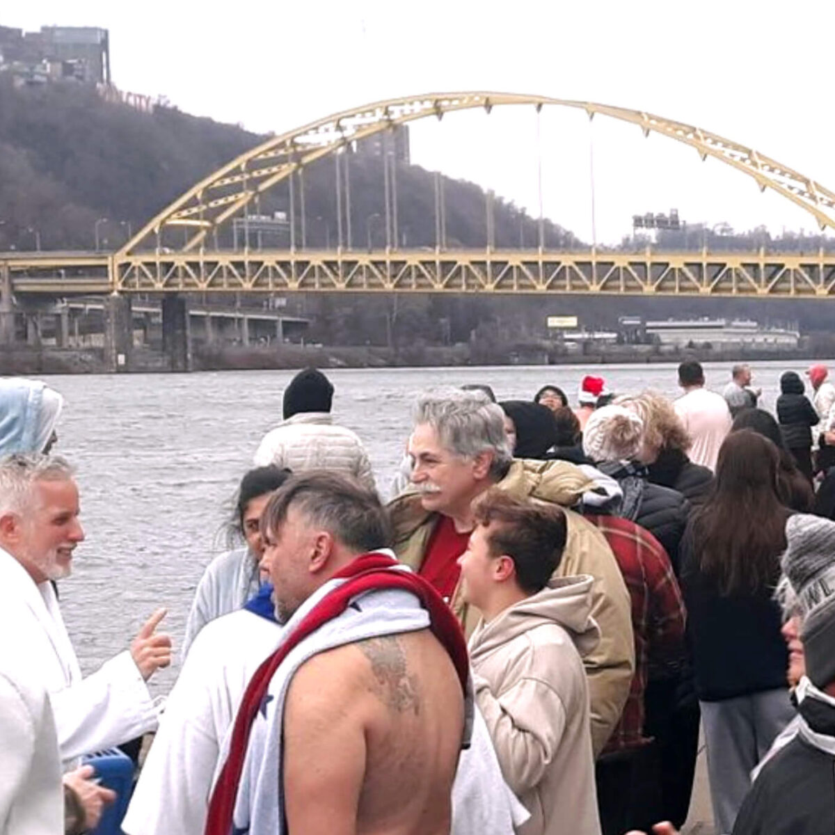 Pittsburghers Celebrate 2025 with Chilly Traditions